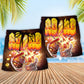 ADHD Awareness Beach Shorts Pattern Detail For Seaside Leisure And Travel Ready Comfort