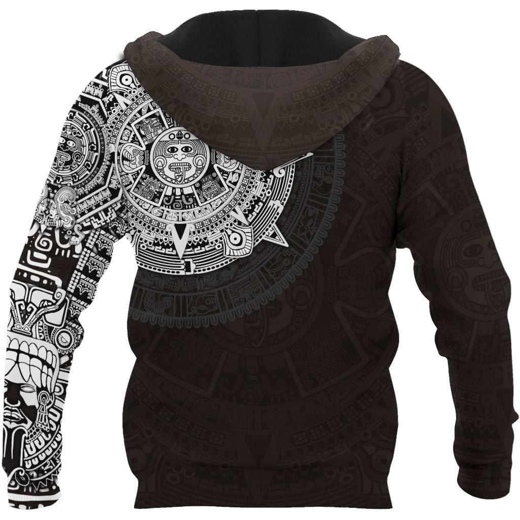 Aztec Mexico Hoodie For Traditional Artwork Lovers Travel And Relaxed Daily Outfits
