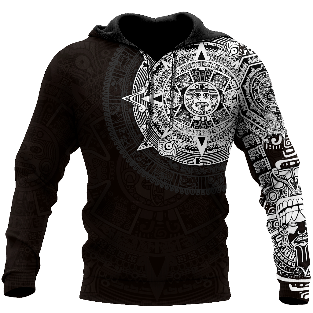 Aztec Mexico Hoodie For Traditional Artwork Lovers Travel And Relaxed Daily Outfits