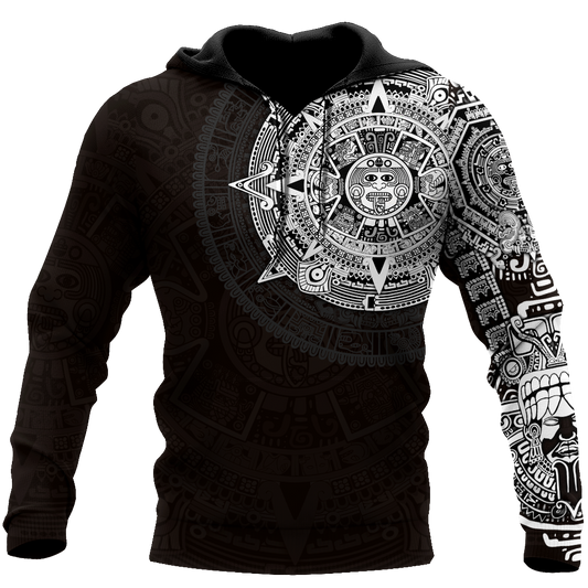 Aztec Mexico Hoodie For Traditional Artwork Lovers Travel And Relaxed Daily Outfits