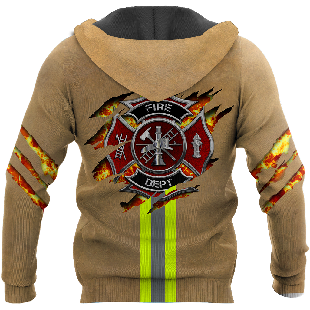 Firefighter Hoodie For Service Appreciation Travel Days And Relaxed Style