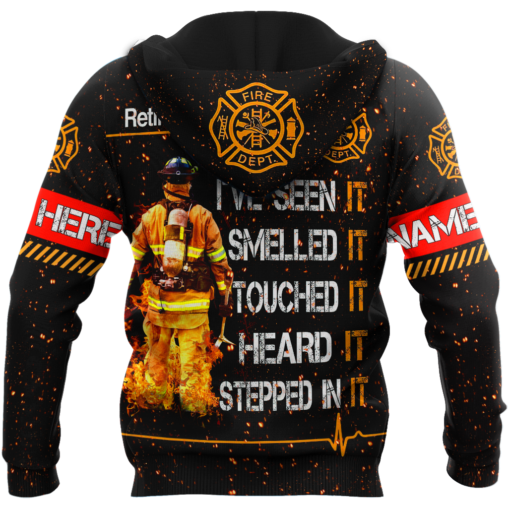 Retired Firefighter Hoodie For First Responder Appreciation Everyday Wear And Gifts