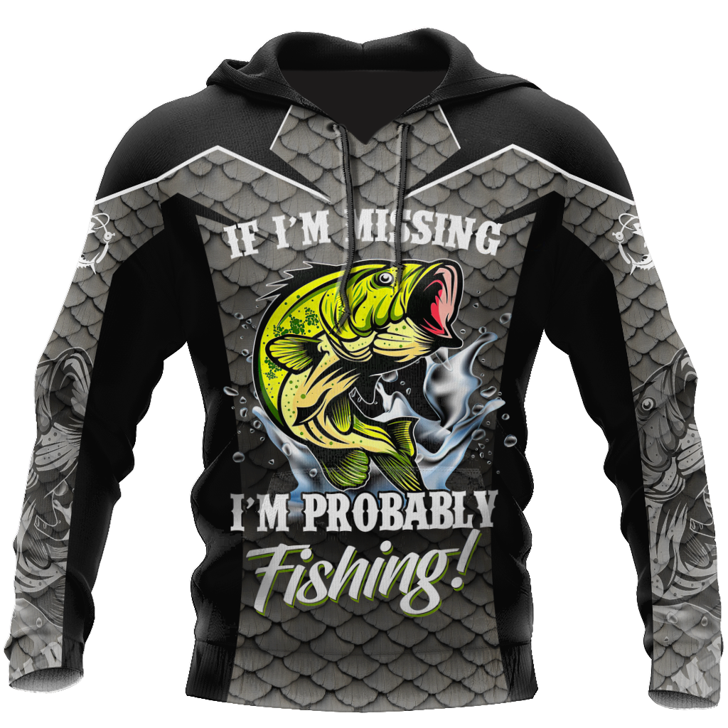 Silver Bass Sport Fishing Hoodie For Anglers Nature Trips Holidays And Relaxed Layering