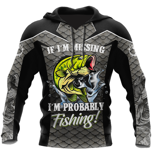 Silver Bass Sport Fishing Hoodie For Anglers Nature Trips Holidays And Relaxed Layering