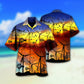 Green Wind Turbine Hawaiian Shirt With All Over Print For Tropical Parties Vacation Travel And Casual Summer Style