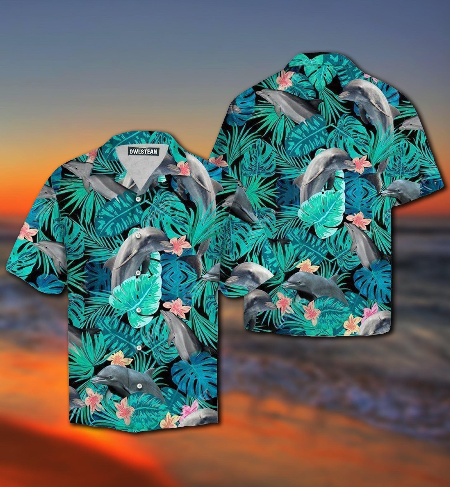 Dolphin Ocean Marine Biology Sea Hawaiian Shirt For Coastal Adventures And Warm Weather Wear