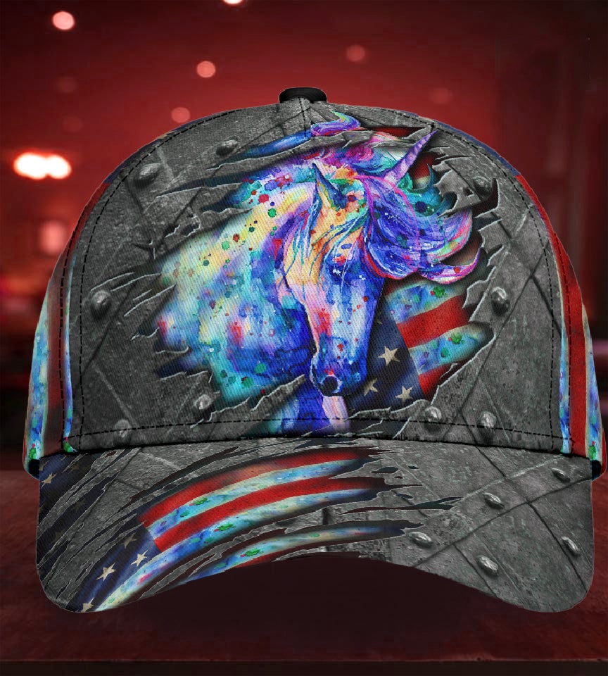 Aesthetic Unicorn Fantasy Classic Cap For Beach Days Travel And Relaxed Everyday Outfits