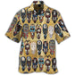 Africa Mark Symbols Hawaiian Shirt For Coastal Travel, Casual Events, And Comfortable Summer Wear