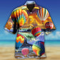 Air Balloon Hawaiian Shirt For Coastal Adventures And Warm Weather Wear