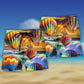 Balloon Beach Shorts Pattern Detail For Summer Travel And Bright Seasonal Outfits