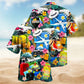 Airplane Flights Anywhere Hawaiian Shirt For Beach Days, Summer Outings, And Thoughtful Gift Giving