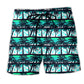 Tropical Alien Beach Shorts For Tropical Holidays And Easy Warm Weather Wear