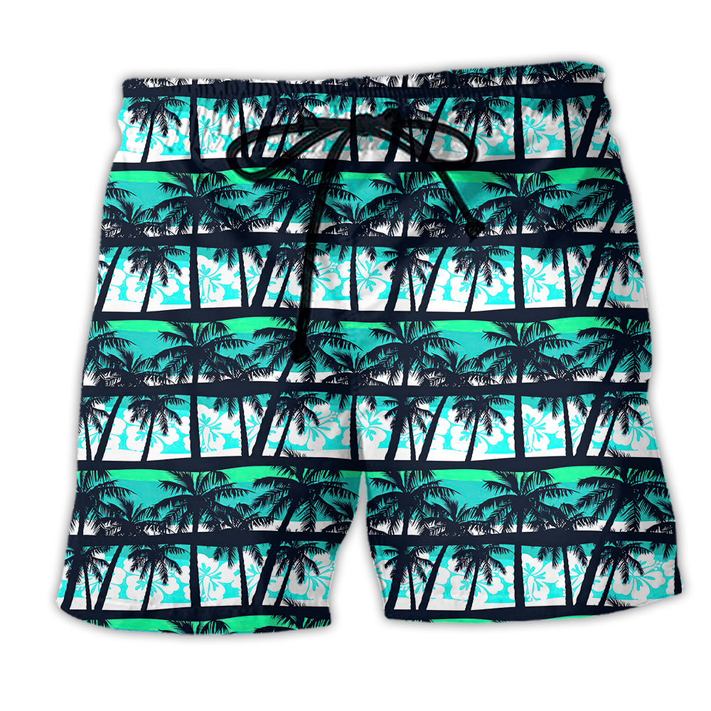 Tropical Alien Beach Shorts For Tropical Holidays And Easy Warm Weather Wear