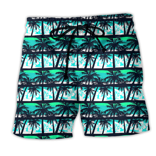 Tropical Alien Beach Shorts For Tropical Holidays And Easy Warm Weather Wear