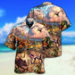 Heavenly Dinosaur Fantasy Hawaiian Shirt For Resort Travel Alternative Fashion And Thoughtful Gifting