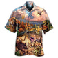 Heavenly Dinosaur Fantasy Hawaiian Shirt For Resort Travel Alternative Fashion And Thoughtful Gifting