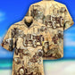 Farm Tractor Hawaiian Shirt With Detailed Graphic For Tropical Getaways Outdoor Fun And Everyday Wear