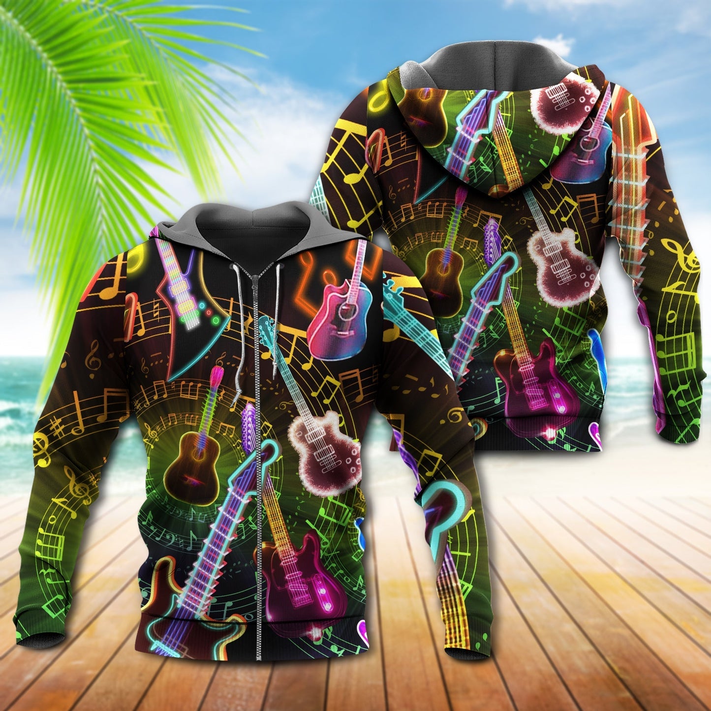 Need Guitar Hoodie For Musicians Outdoor Activities And Creative Gift Ideas
