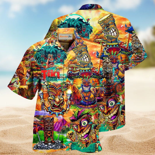 Aloha Spirits Follow You Home Hawaiian Shirt For Summer Vacation Beach Travel And Relaxed Casual Wear