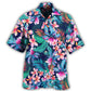 Floral Tropical Island Summer Aloha Hawaiian Shirt For Tropical Holidays, Outdoor Gatherings, And Everyday Comfort