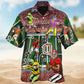 Creative Skull Roses Hawaiian Shirt For Mythic Art Lovers, Coastal Outings, And Thoughtful Gift Giving