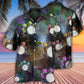 Galaxy Drums Hawaiian Shirt With Detailed Graphic For Island Holidays Summer Parties And Casual Outdoor Wear