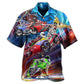 Motorcycle Lover Amazing Motorcycle Racing Hawaiian Shirt For Resort Travel Scenic Drives And Casual Summer Wear