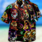 Neon Tiger Animals Amazing Hawaiian Shirt For Resort Getaways And Comfortable Summer Activities