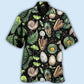 Creative Vibrant Dinosaur Pattern Hawaiian Shirt For Coastal Travel, Casual Events, And Comfortable Summer Wear