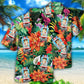 Tropical Ambulance Driver Hawaiian Shirt For Resort Trips, Coastal Parties, And Warm Weather Style