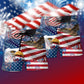 America Fourth July Eagle Freedom Beach Shorts Pattern Detail For Vacation Style And Memorable Gift Ideas