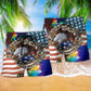 Freedom Eagle Christmas Beach Shorts For Sunny Holidays And Comfortable Daily Styling