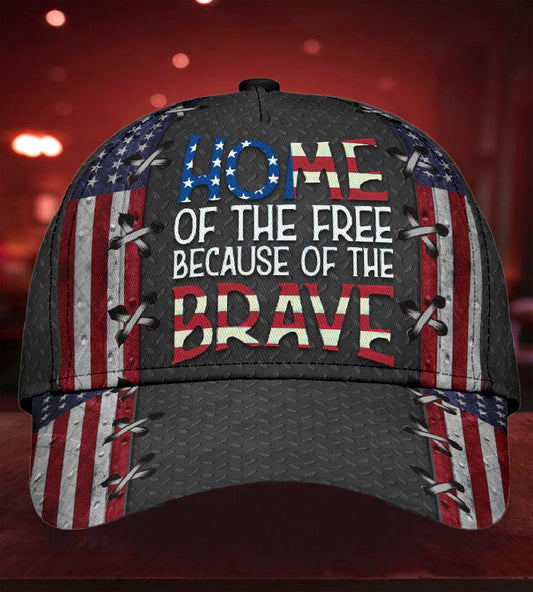 American Home Of The Free Classic Cap For Travel Adventures Weekend Wear And Casual Style
