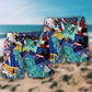 American Freedom Patriotism Beach Shorts Pattern Detail For Island Trips And Memorable Gift Ideas