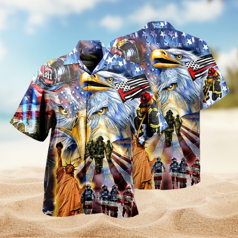 American Creative Hawaiian Shirt For Resort Trips, Coastal Parties, And Warm Weather Style