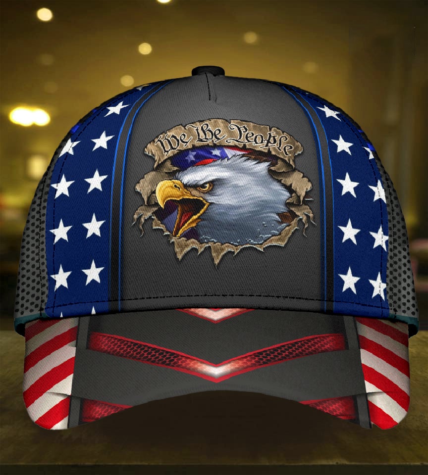America Eagle We The People Classic Cap For Relaxed Daily Style Vacations And Festival Wear
