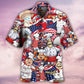 Chef Independence Day American Fun Hawaiian Shirt Artwork View For Weekend Travel And Beach Style