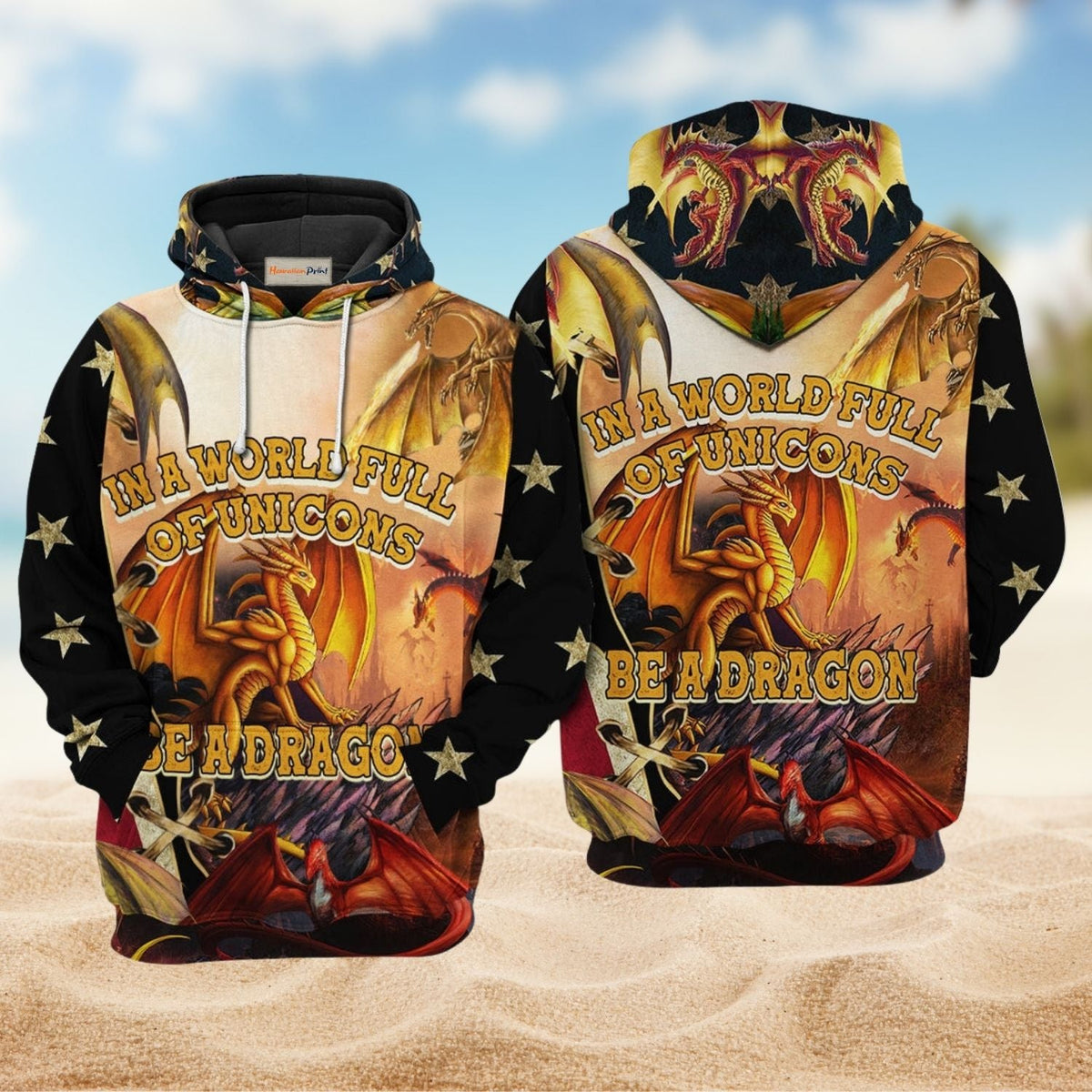 American Dragon Freedom Hoodie For Fantasy Art Lovers Travel Activities And Streetwear