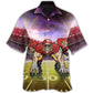 American Creative Football Sky Hawaiian Shirt For Tropical Holidays, Outdoor Gatherings, And Everyday Comfort