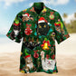 Merry Christmas Cats Hawaiian Shirt For Island Getaways Beach Parties And Comfortable Vacation Style