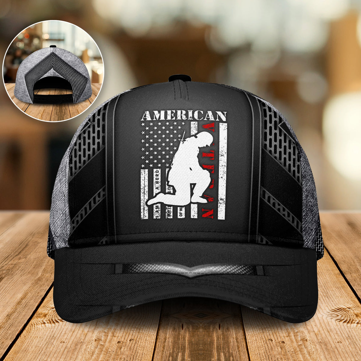 American Veteran I Am A Hero Classic Cap For Everyday Accessories Festivals And Relaxed Outings