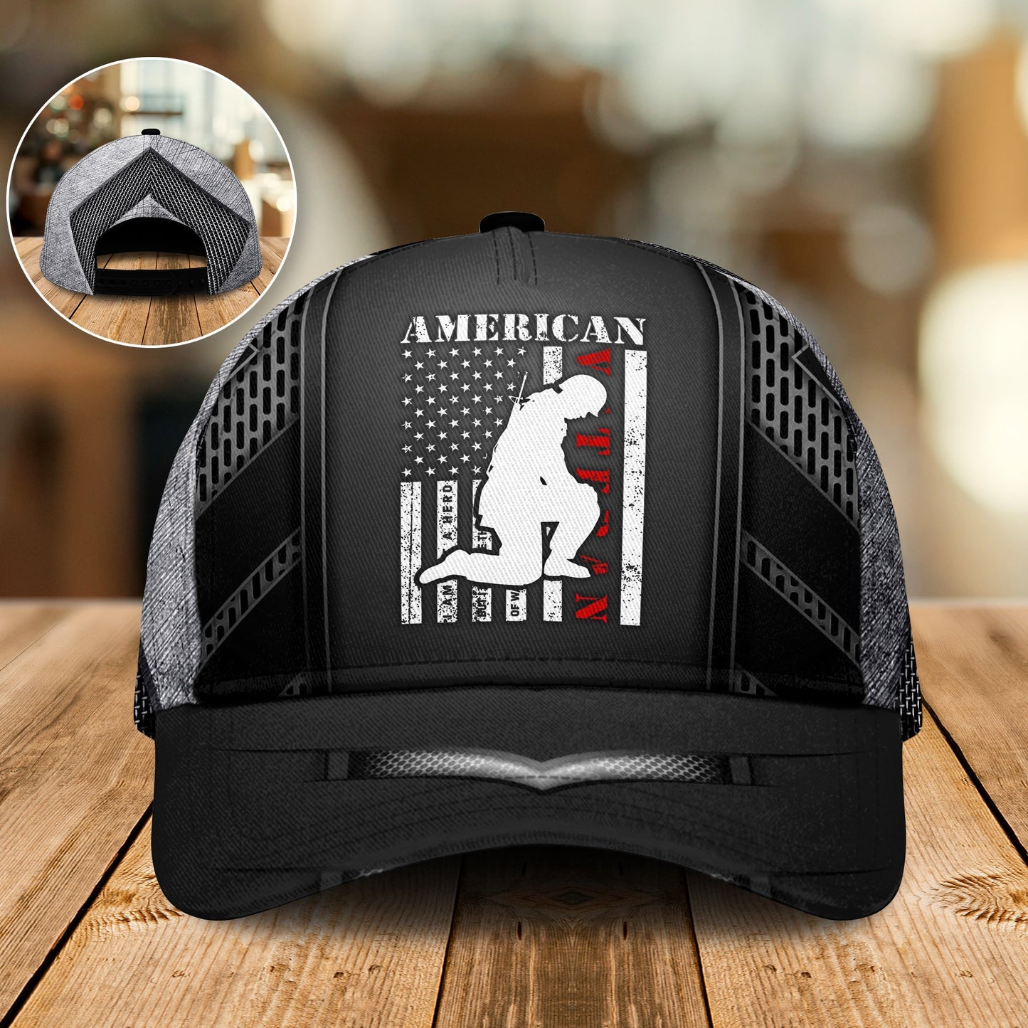American Veteran I Am A Hero Classic Cap For Everyday Accessories Festivals And Relaxed Outings