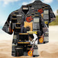 Amplifier Control Hawaiian Shirt For Island Vacations, Resort Wear, And Relaxed Seasonal Style