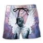 Amputee Blessings Positive Message Beach Shorts For Warm Weather Travel And Everyday Comfort
