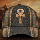 Ancient Egypt Ankh Pattern Classic Cap For Outdoor Travel Festivals And Relaxed Everyday Wear