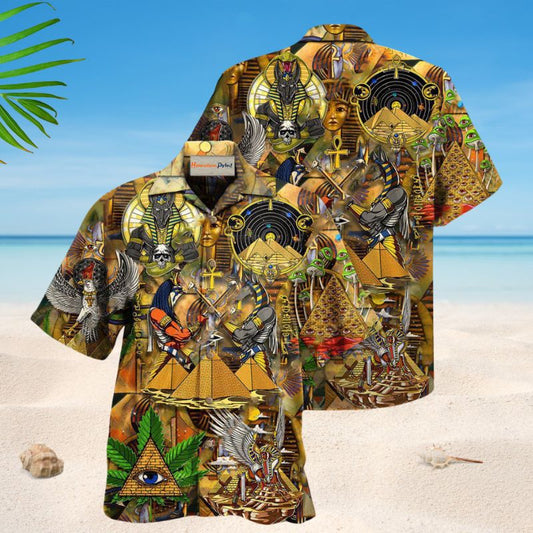 Ancient Egypt Explore Hawaiian Shirt For Summer Gatherings Island Travel And Comfortable Casual Wear