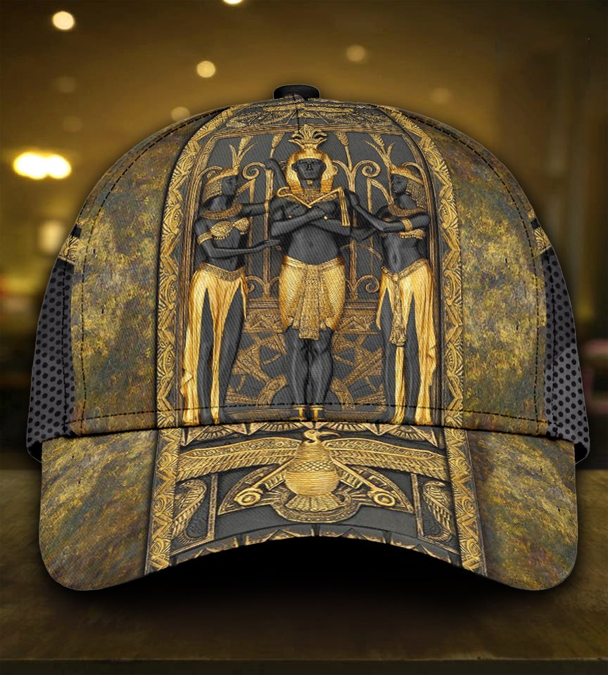 Ancient Egypt Pharaoh Heritage Classic Cap For Outdoor Adventures Festivals And Casual Wear