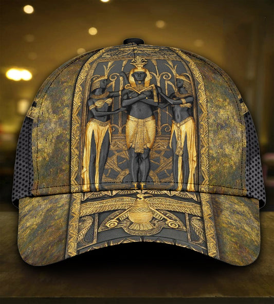 Ancient Egypt Pharaoh Heritage Classic Cap For Outdoor Adventures Festivals And Casual Wear