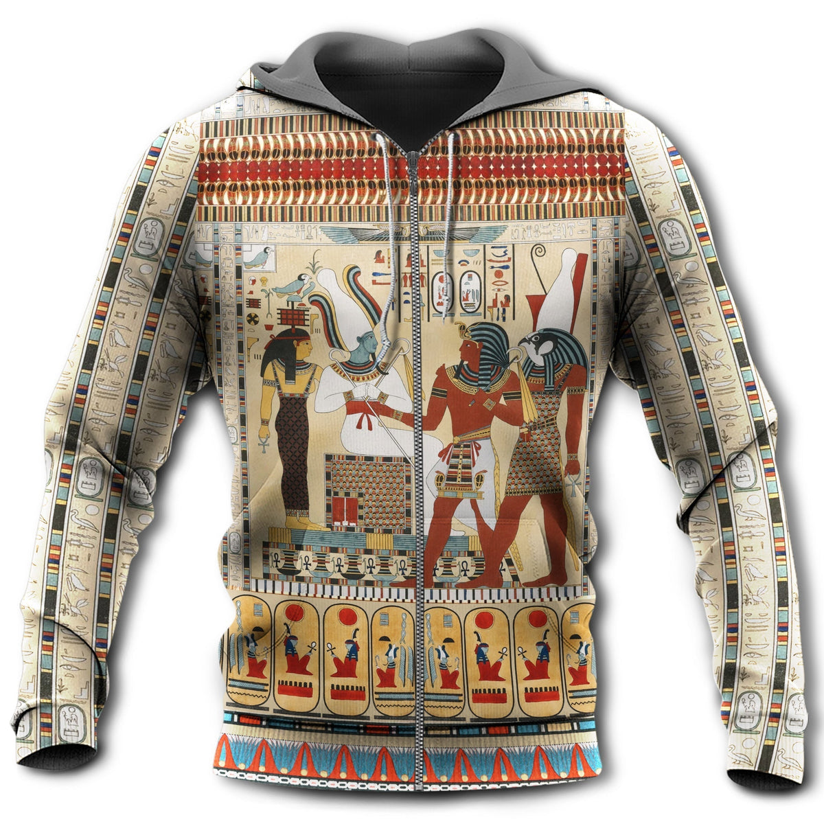 Ancient Egypt Proud Civilization Hoodie For Egyptian Symbol Lovers Casual Wear And Gift Ideas