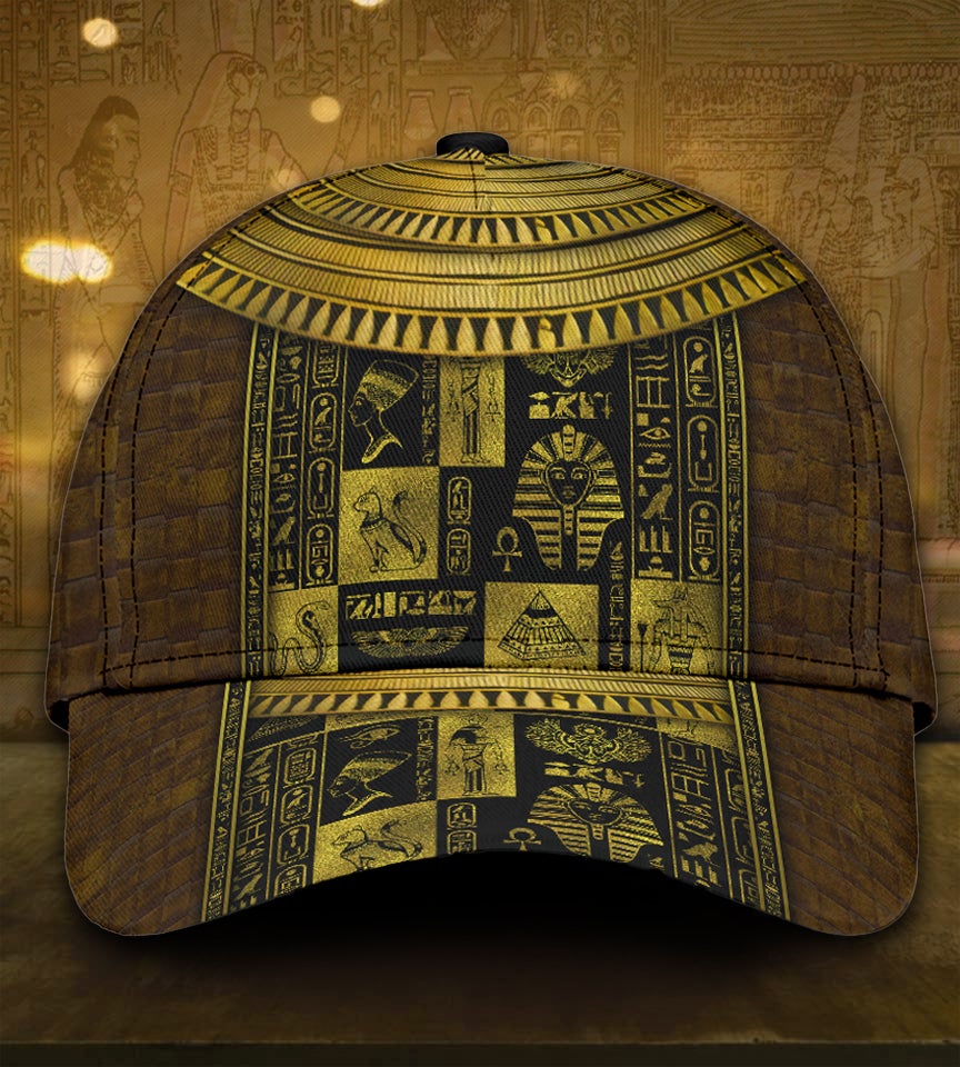 Ancient Egyptian Pharaoh Myth Classic Cap For Comfortable Casual Wear Holidays And Outdoor Trips